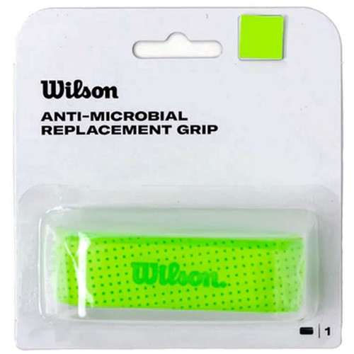 Ручка для ракетки Wilson Anti-Microbial Replacement Grip (1 шт.) green