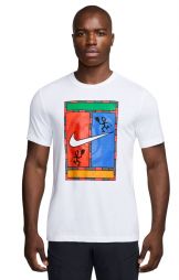 Футболка чоловіча Nike Court Logo white Футболка чоловіча Nike Court Logo white
