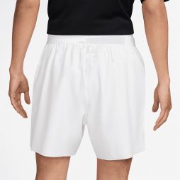 Тенісні шорти чоловічі Nike Court Advantage 6 Tennis Short white/black Тенісні шорти чоловічі Nike Court Advantage 6 Tennis Short white/black