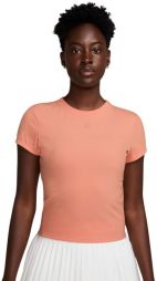 Тенісна футболка жіноча Nike Court Advantage Pro T-Shirt apricot agate Тенісна футболка жіноча Nike Court Advantage Pro T-Shirt apricot agate