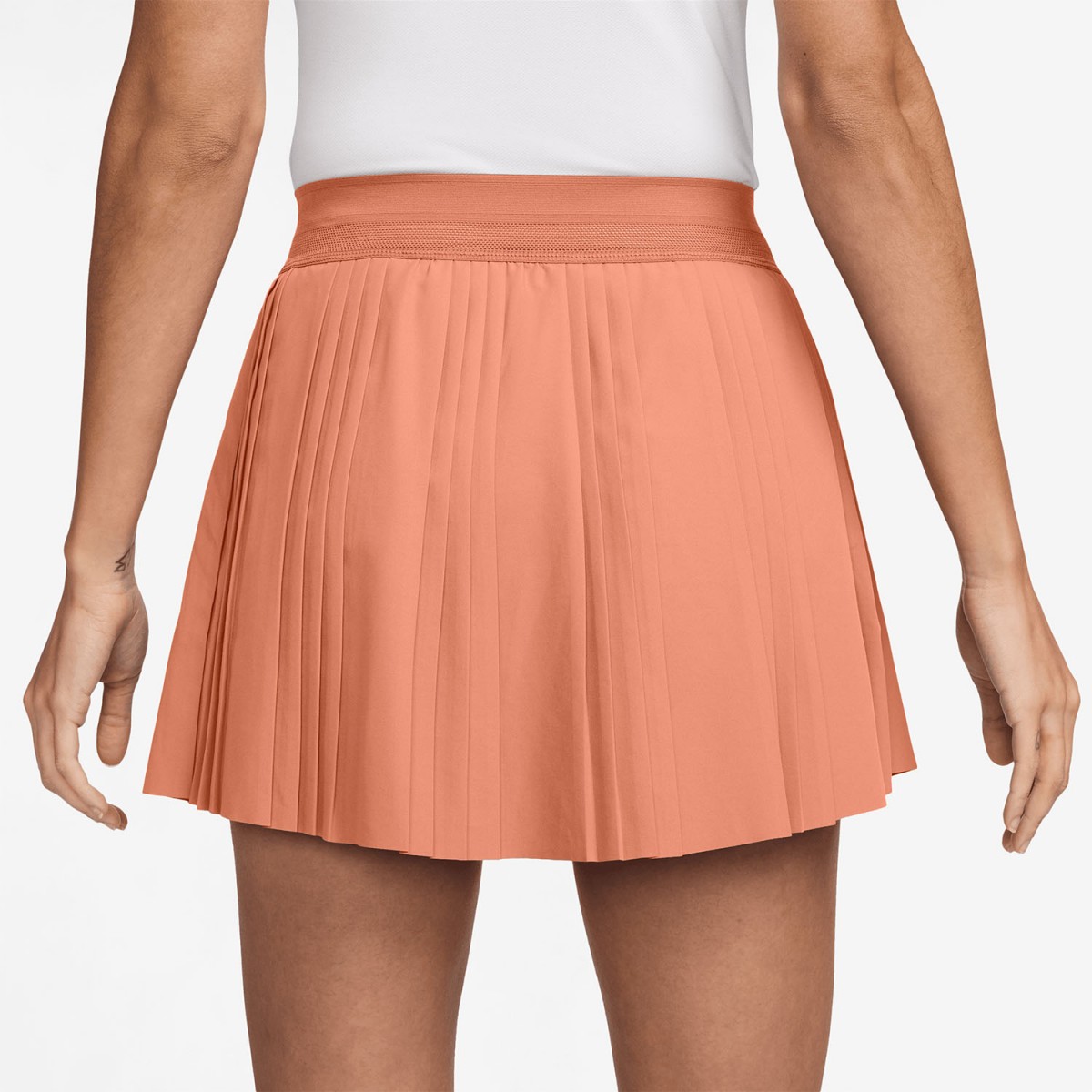 Теннисная юбка женская Nike Court Advantage Ace Pleated Skirt apricot agate