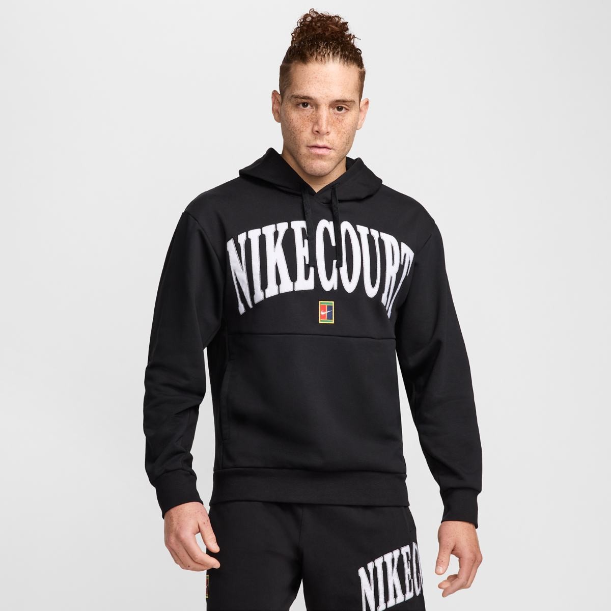 Худі чоловіче Nike DF FLC Heritage black