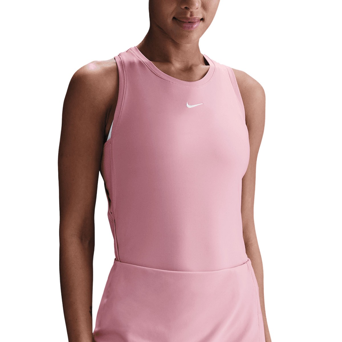 Тенісна майка жіноча Nike Victory Tank elemental pink/white