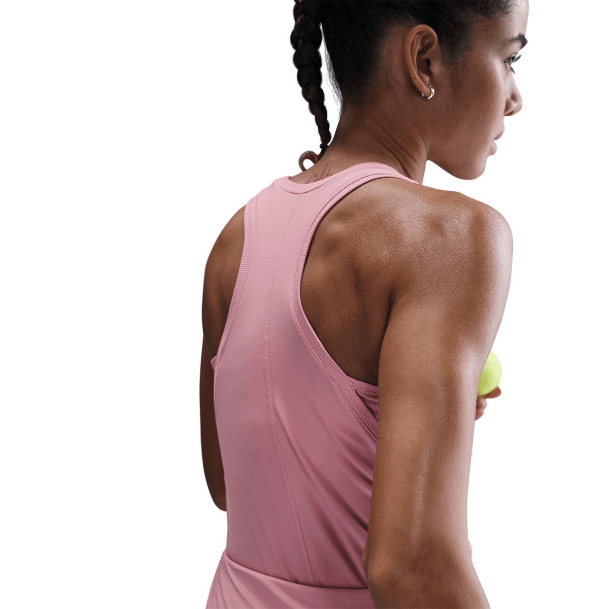 Тенісна майка жіноча Nike Victory Tank elemental pink/white