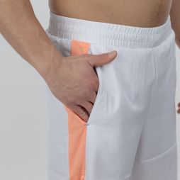 Теннисные шорты мужские Babolat Play Short Men white/orange