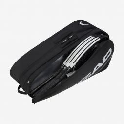 Теннисная сумка Head Tour Racquet Bag L black/white Теннисная сумка Head Tour Racquet Bag L black/white