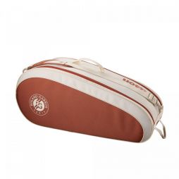 Тенісна сумка Wilson Team Roland Garros 6 Pk Bag cream/clay Тенісна сумка Wilson Team Roland Garros 6 Pk Bag cream/clay