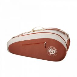Тенісна сумка Wilson Team Roland Garros 6 Pk Bag cream/clay Тенісна сумка Wilson Team Roland Garros 6 Pk Bag cream/clay