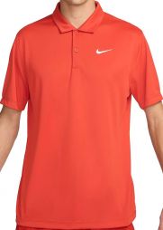 Тенісна футболка чоловіча Nike Court Solid Polo rust factor/white Тенісна футболка чоловіча Nike Court Solid Polo rust factor/white