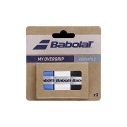 Намотка Babolat My Overgrip (3 шт.) black/white/blue