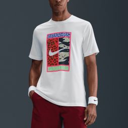 Футболка чоловіча Nike Dri-FIT Court T-Shirt white/multi Футболка чоловіча Nike Dri-FIT Court T-Shirt white/multi