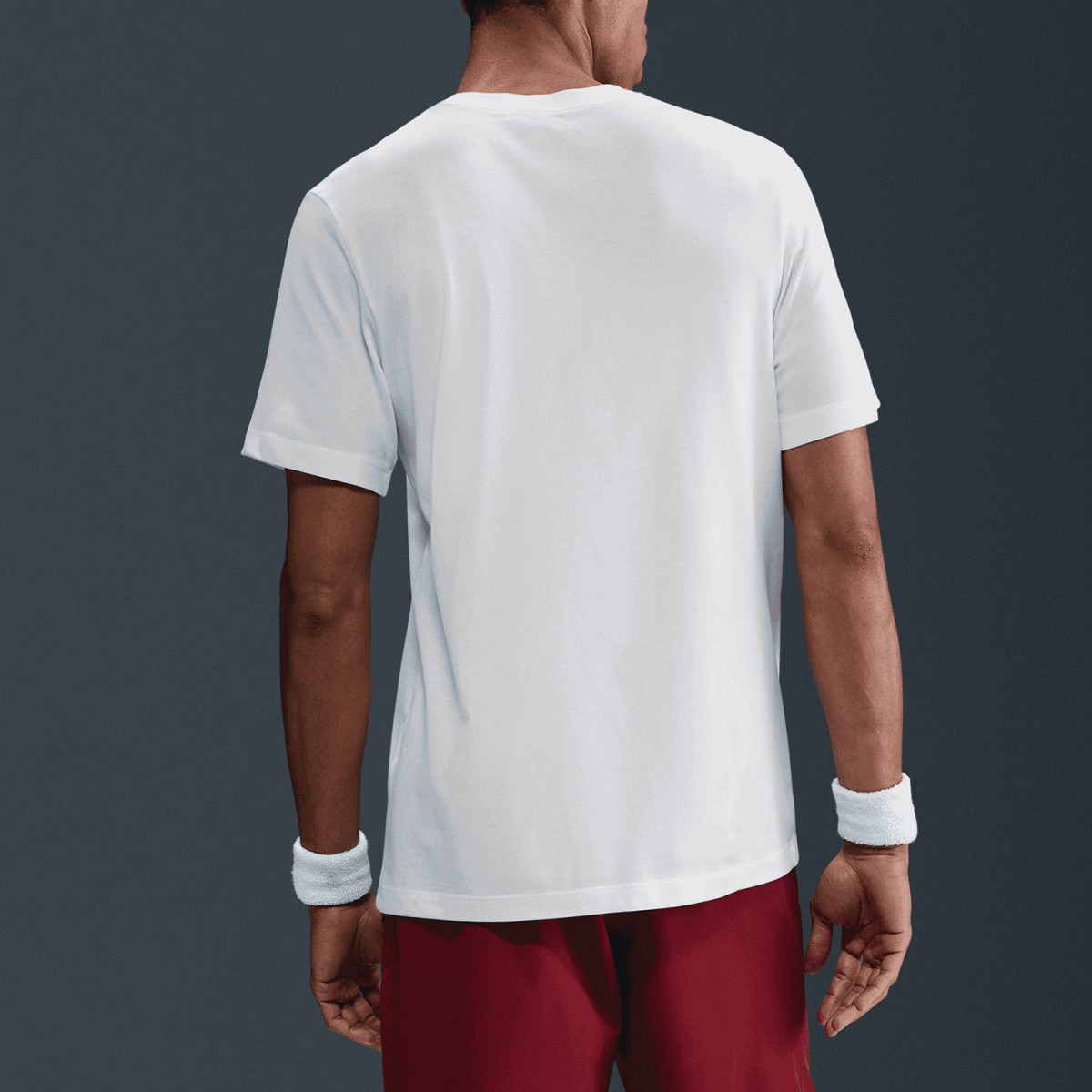 Футболка чоловіча Nike Dri-FIT Court T-Shirt white/multi