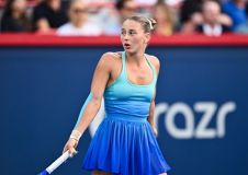 КОСТЮК ЧЕРЕЗ ТРАВМУ ПРИПИНЯЄ БОРОТЬБУ НА ТУРНІРІ WTA 1000. 18-РІЧНА КАНАДІЙКА ВИХОДИТЬ ДО ПІВФІНАЛУ.