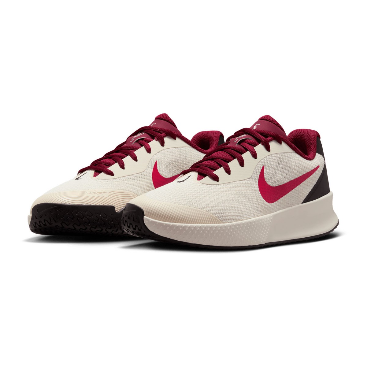 Тенісні кросівки жіночі Nike Vapor Lite 3 pale ivory/rush pink-sail-team red