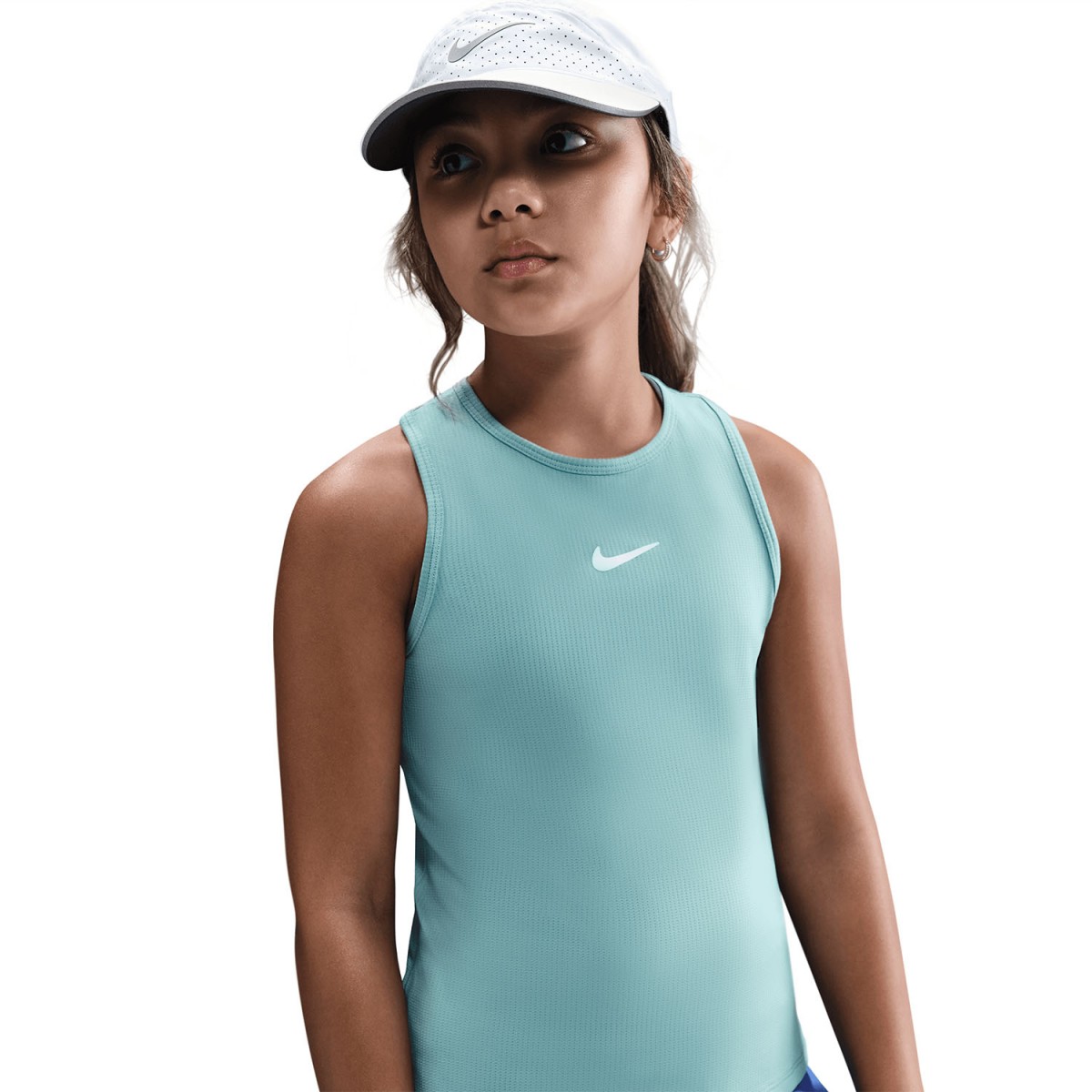 Тенісна майка для дівчат Nike Court Victory Tank cannon/cannon/white