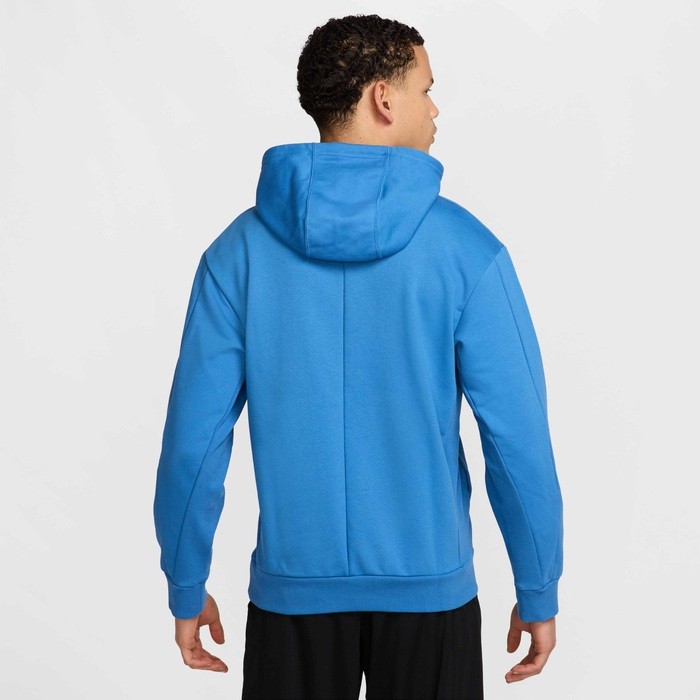 Худі чоловіче Nike DF FLC Heritage star blue/armory navy/psychic blue