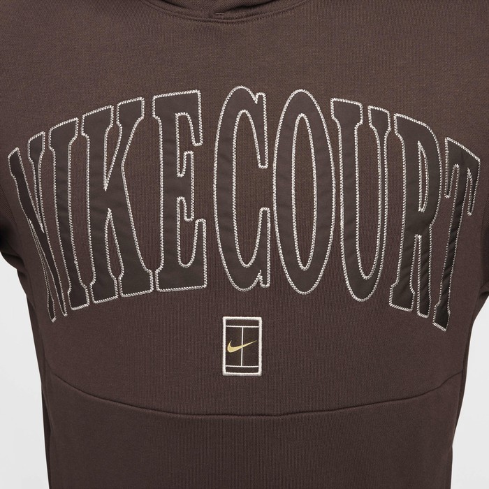 Худи мужское Nike DF FLC Heritage baroque brown/velvet brown