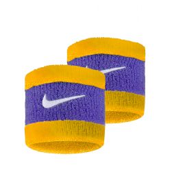 Напульсник Nike Swoosh Small Wristbands university gold/court purple Напульсник Nike Swoosh Small Wristbands university gold/court purple
