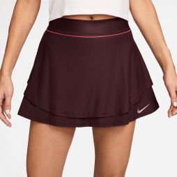 Тенісна спідничка жіноча Nike Court Slam Skirt NY burgundy crash/light crimson Тенісна спідничка жіноча Nike Court Slam Skirt NY burgundy crash/light crimson
