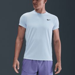 Тенісна футболка чоловіча Nike Court Victory celestine blue/black Тенісна футболка чоловіча Nike Court Victory celestine blue/black