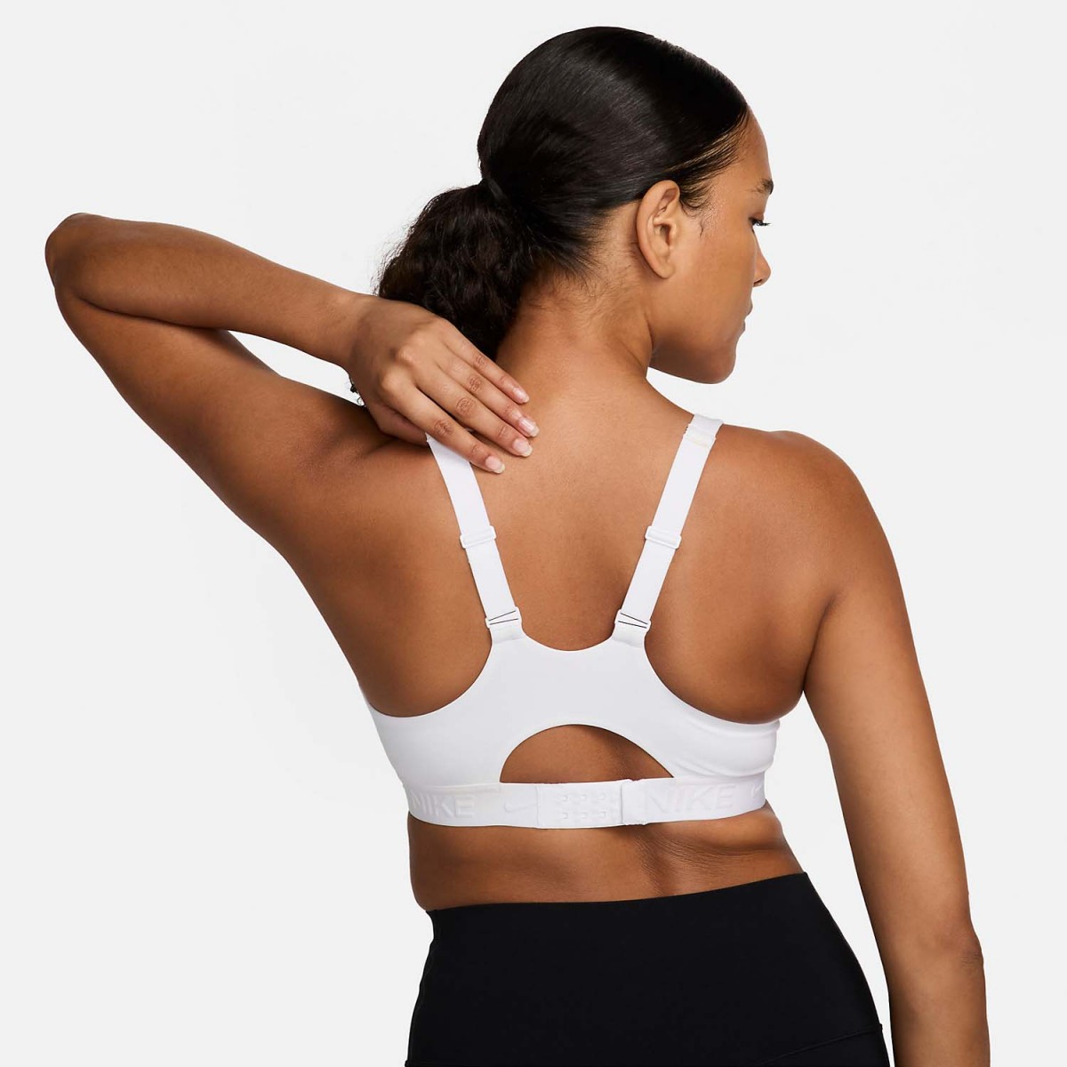Топ жіночий Nike Dri-Fit Indy High Support Bra white
