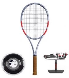 Тенісна ракетка Babolat Pure Strike 97 Gen4 grey/fluo strike Тенісна ракетка Babolat Pure Strike 97 Gen4 grey/fluo strike