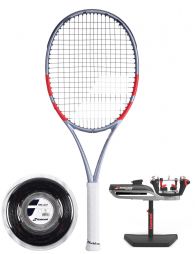 Тенісна ракетка Babolat Pure Strike Lite Gen4 grey/fluo strike Тенісна ракетка Babolat Pure Strike Lite Gen4 grey/fluo strike