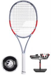 Тенісна ракетка Babolat Pure Strike Team Gen4 grey/fluo strike Тенісна ракетка Babolat Pure Strike Team Gen4 grey/fluo strike