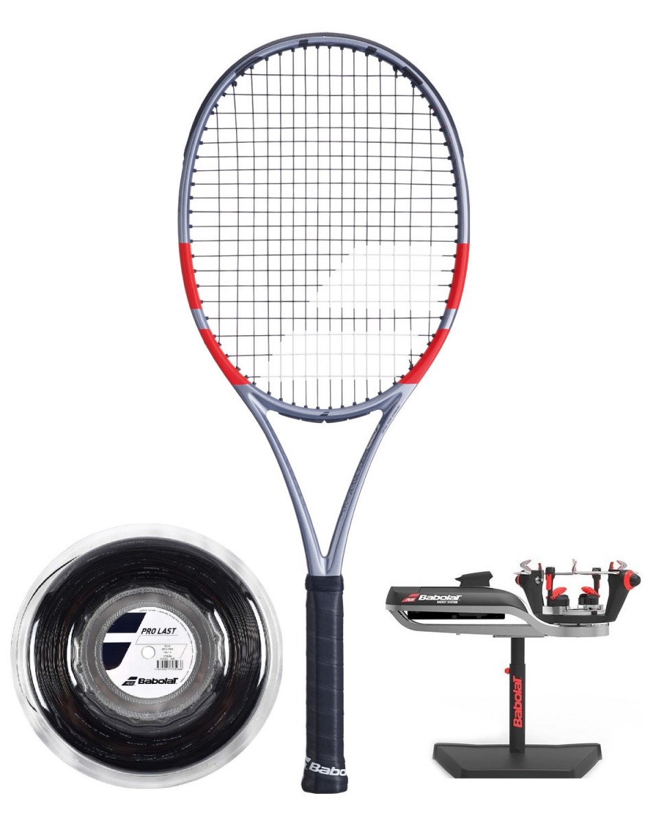 Тенісна ракетка Babolat Pure Strike 100 16/20 Gen4 grey/fluo strike