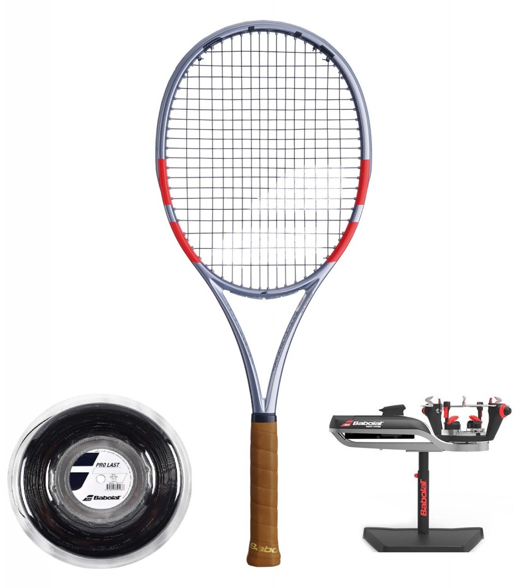 Тенісна ракетка Babolat Pure Strike 97 Gen4 grey/fluo strike
