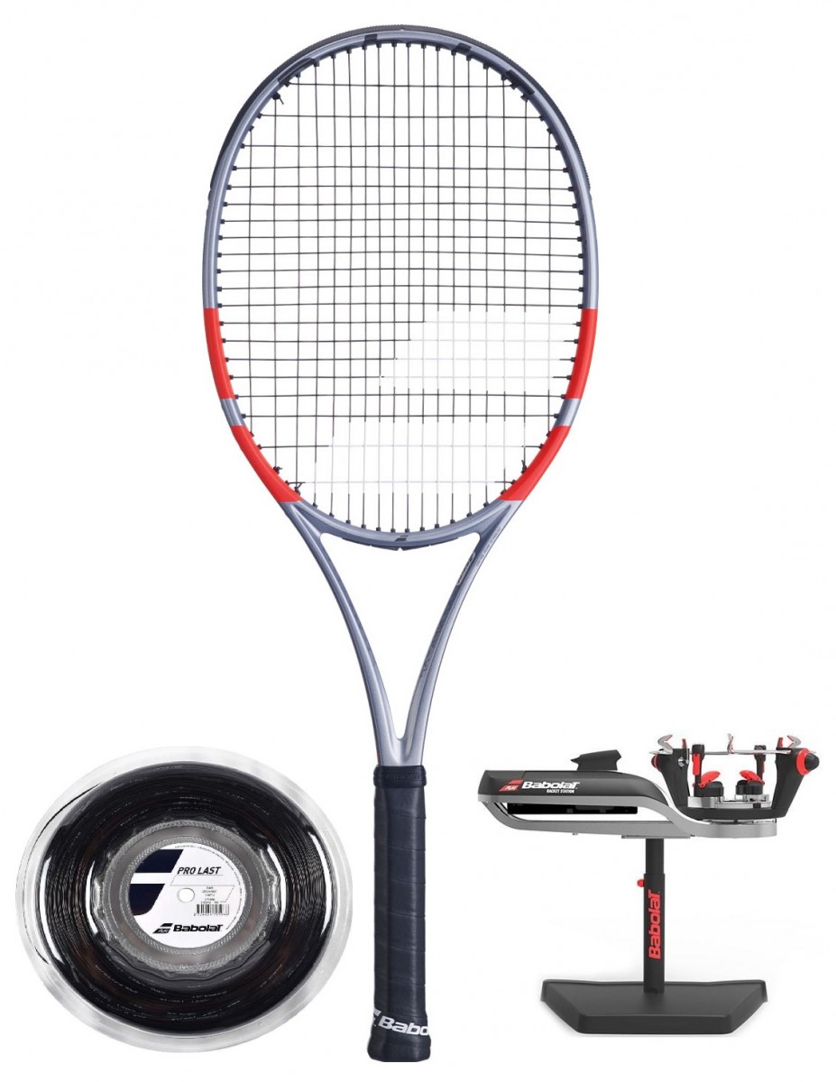 Тенісна ракетка Babolat Pure Strike 98 18/20 Gen4 grey/fluo strike