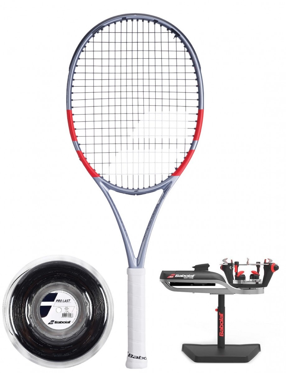 Тенісна ракетка Babolat Pure Strike Lite Gen4 grey/fluo strike