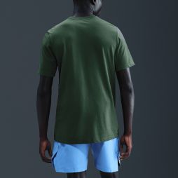 Футболка чоловіча Nike Dri-Fit Court Pro T-Shirt green/multicolor Футболка чоловіча Nike Dri-Fit Court Pro T-Shirt green/multicolor