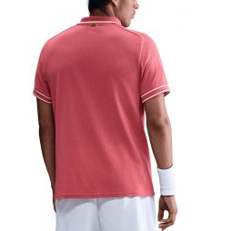Тенісна футболка чоловіча Nike Court Heritage Tennis Polo adobe Тенісна футболка чоловіча Nike Court Heritage Tennis Polo adobe