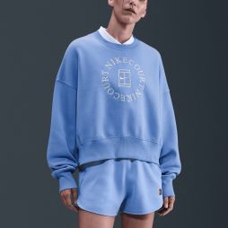 Реглан жіночий Nike Court Phoenix Heritage Fleece Oversized Tennis Sweater royal pulse/comet blue Реглан жіночий Nike Court Phoenix Heritage Fleece Oversized Tennis Sweater royal pulse/comet blue