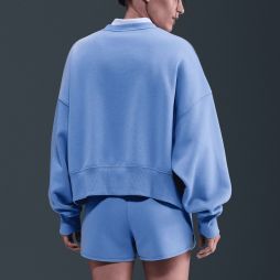Реглан жіночий Nike Court Phoenix Heritage Fleece Oversized Tennis Sweater royal pulse/comet blue Реглан жіночий Nike Court Phoenix Heritage Fleece Oversized Tennis Sweater royal pulse/comet blue