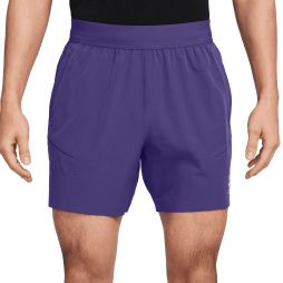 Тенісні шорти чоловічі Nike Court Advantage 6 Tennis Short wild grape/white Тенісні шорти чоловічі Nike Court Advantage 6 Tennis Short wild grape/white