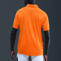 Тенісна футболка чоловіча Nike Court Solid Polo bright ceramic/white Тенісна футболка чоловіча Nike Court Solid Polo bright ceramic/white