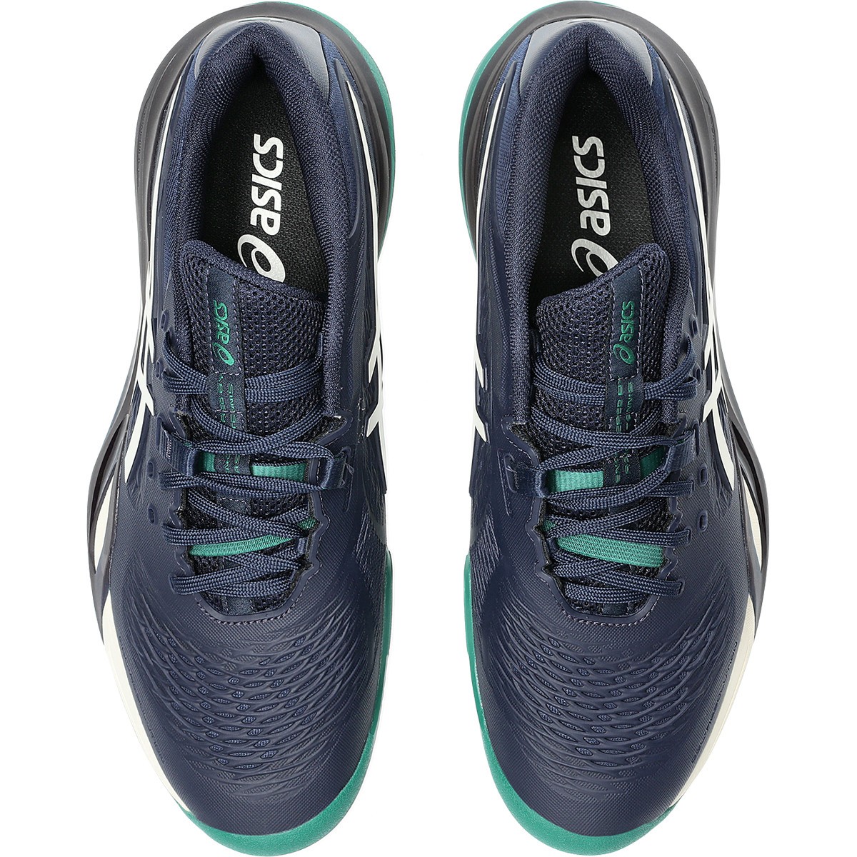 Тенісні кросівки чоловічі Asics Gel-Resolution X Грунт midnight/cream Тенісні кросівки чоловічі Asics Gel-Resolution X Грунт midnight/cream