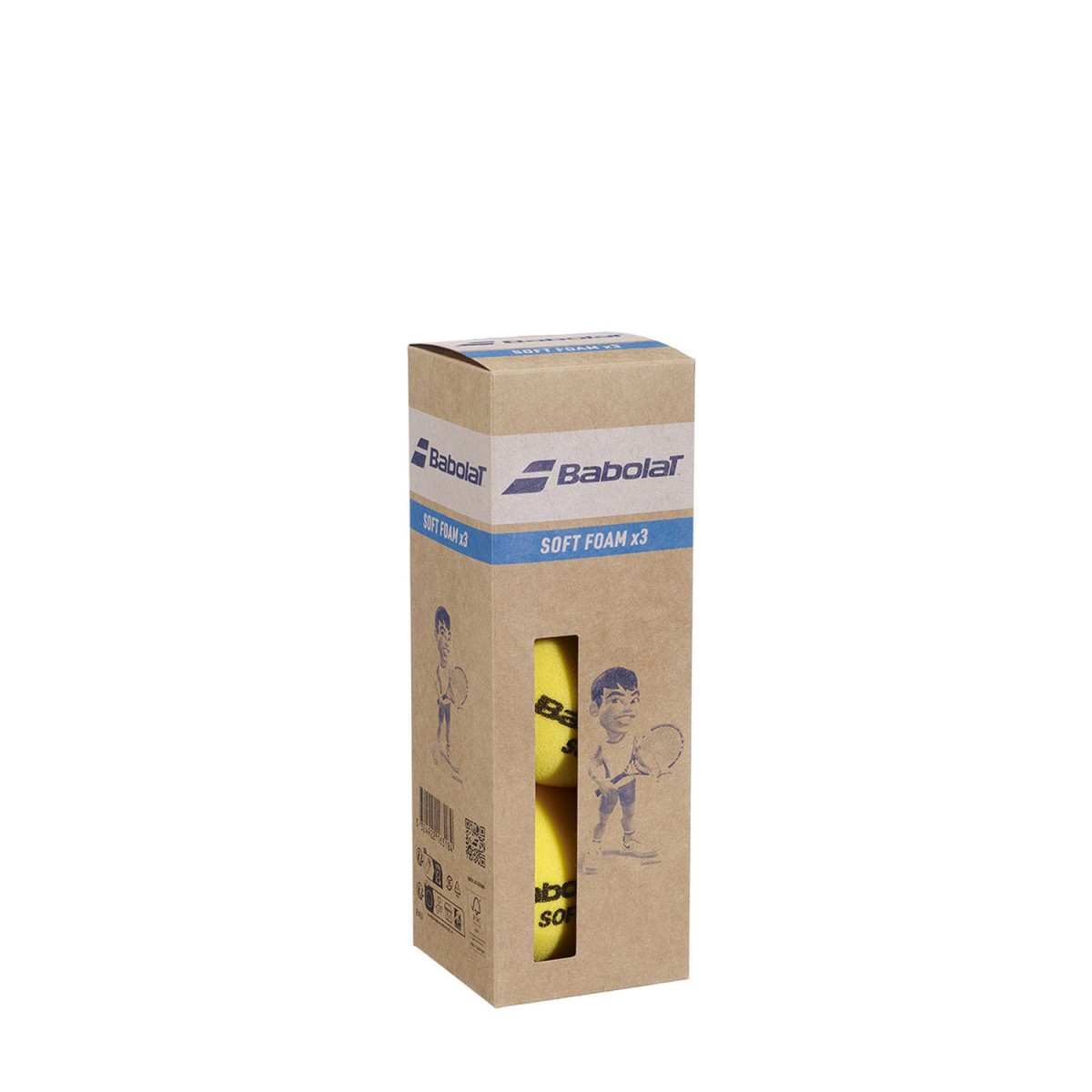 Мячи для тенниса Babolat Soft Foam 3-Ball Мячи для тенниса Babolat Soft Foam 3-Ball