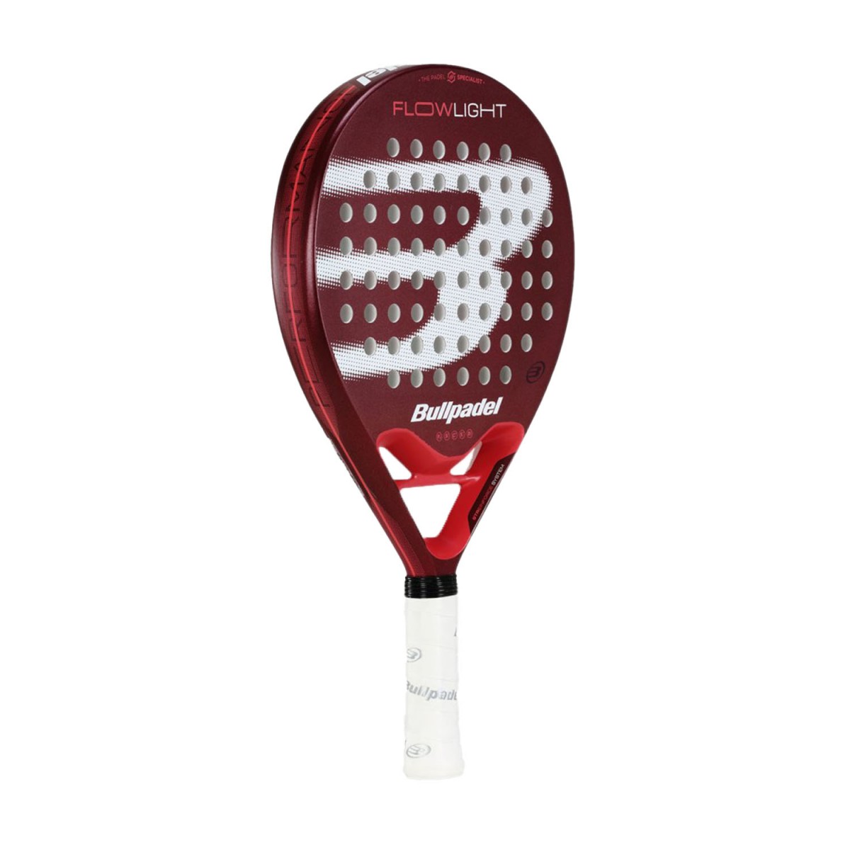 Ракетка для падел-тенниса Bullpadel Flow Light red/white