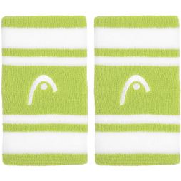 Напульсник Head Striped Wristbands 5 lightlime/white