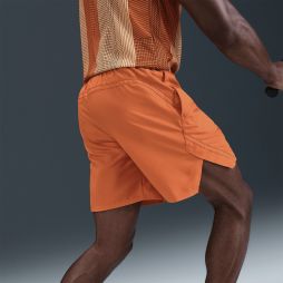 Тенісні шорти чоловічі Nike Court Victory 7 Tennis Short campfire orange/white