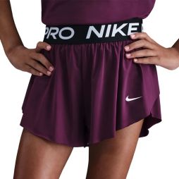 Шорти дитячі Nike Pro Girls Dri-FIT 2-in-1 Shorts Bordeaux/Black/White