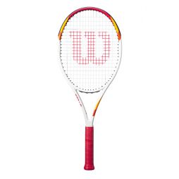 Теннисная ракетка Wilson Six One white/red