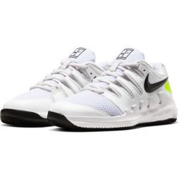 Дитячі тенісні кросівки Nike Air Zoom Vapor 10 HC Jr white/black/volt