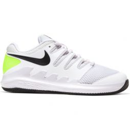 Дитячі тенісні кросівки Nike Air Zoom Vapor 10 HC Jr white/black/volt