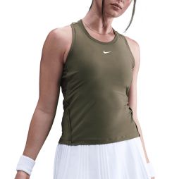 Тенісна майка жіноча Nike Victory Tank medium olive/white