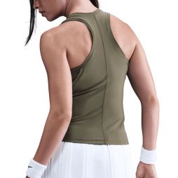 Тенісна майка жіноча Nike Victory Tank medium olive/white