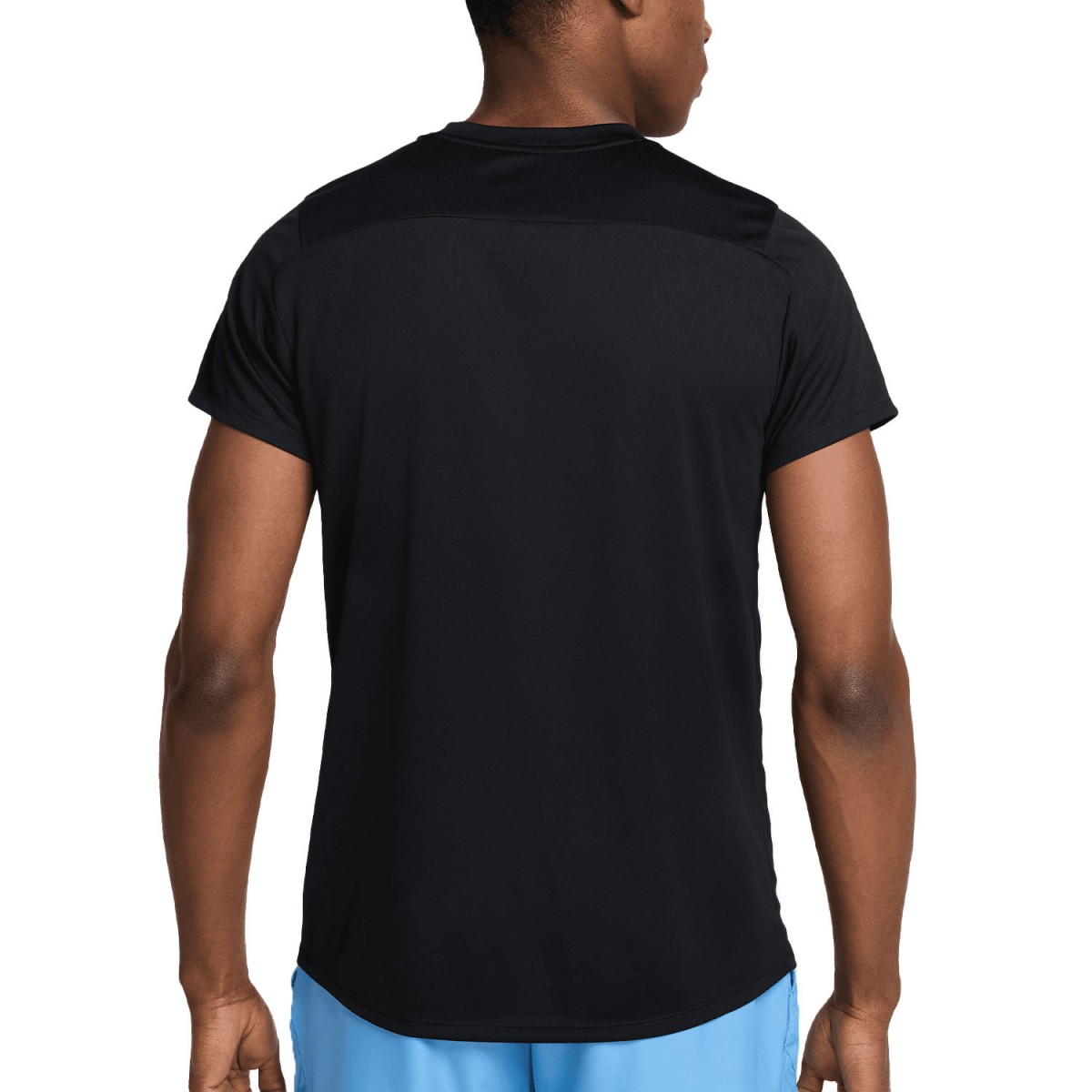 Тенісна футболка чоловіча Nike Court Victory black/white